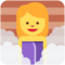 Person in Steamy Room emoji on Twitter